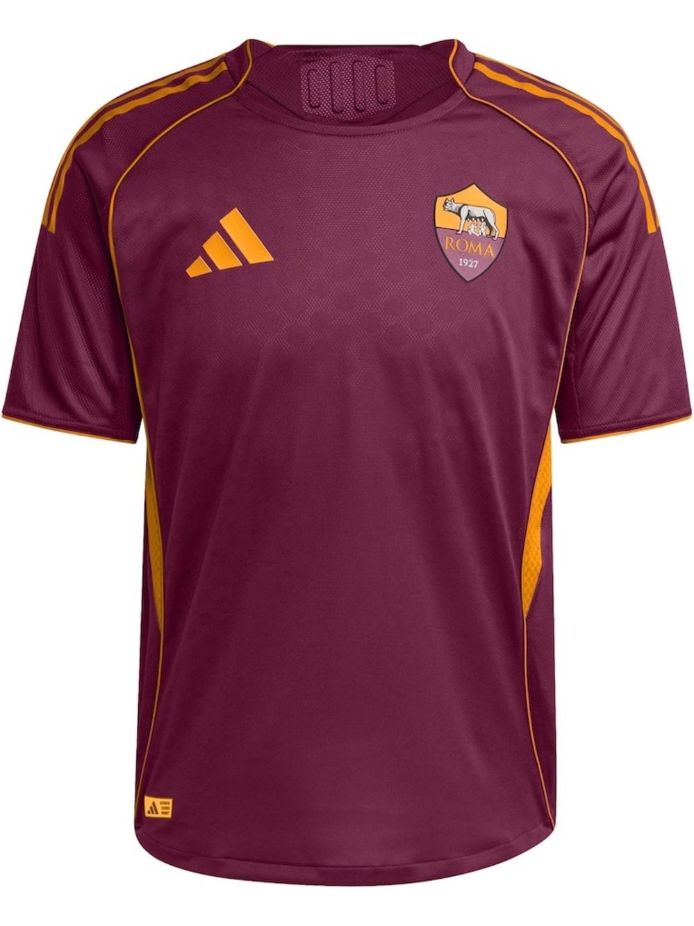Brand New adidas Maroon and Gold AS Roma Soccer Training Jersey